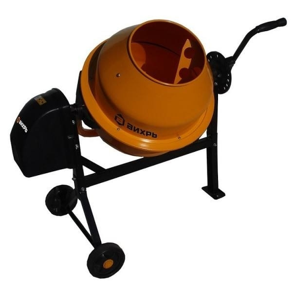 Вихрь [74/1/1] Бетомешалка БМ-63 { 220 вт,  венец/сталь перфор,  оъем-63 л,  отверстие бар.-267мм }