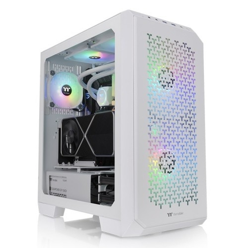 Корпус Thermaltake View 300 MX Snow белый без БП ATX 9x120mm 5x140mm 1x200mm 2xUSB3.0 audio bott PSU