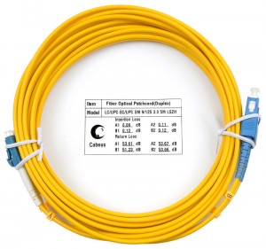 Cabeus FOP(d)-9-LC-SC-7m Шнур оптический duplex LC-SC 9/125 sm 7м LSZH