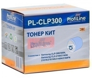 CLP-K300A Bk Картридж для принтеров Samsung CLP-300/300N/CLX3160/3160FN Black 2000 копий ProfiLine