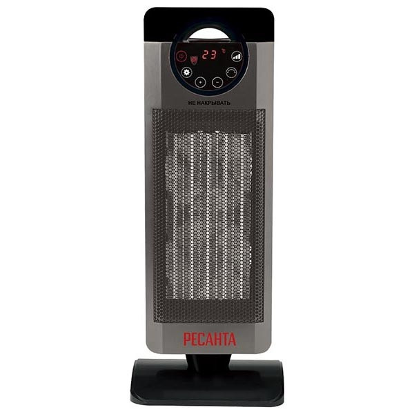 Ресанта ТВК-3 [67/2/5] Тепловентилятор { 220-240 В, 50 Гц, Мощность 2 кВт, 2 режима работы, LED - ДисплейКерамический ТЭН, Защита от перегрева }