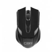 CBR CM 403 Black, Мышь беспроводная, оптическая, 2,4 ГГц, 800/1200/1600 dpi, 6 кнопок и колесо прокрутки, ABS-пластик, цвет чёрный
