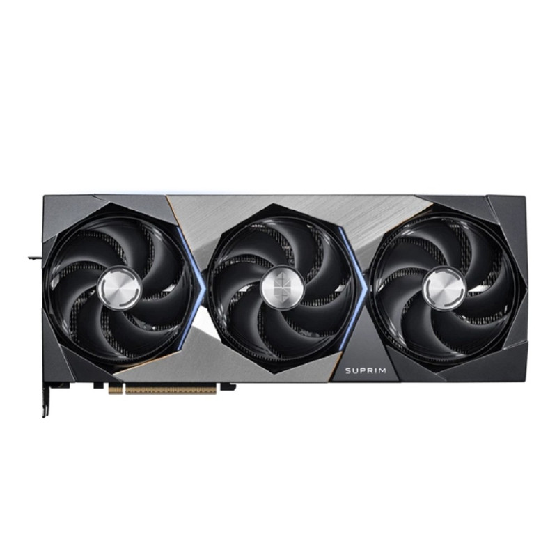 MSI PCI-E 4.0 RTX 5080 16GB SUPRIM SOC NV RTX5080 16Gb 256bit GDDR7 2595/22400/HDMIx1/DPx3/HDCP