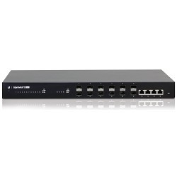 UBIQUITI ES-12F Управляемый коммутатор в стойку, 12х SFP, 4х Gigabit RJ45