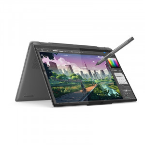 Lenovo Yoga 7 2-in-1 Gen 9 [83DK006PRK] Grey 14" {WUXGA Touch OLED  Ryzen 7 8840HS/16GB/1TB SSD/Radeon 780M/Windows 11 Home/RUSKB}