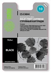 C4844_CACTUS Картридж (CS-C4844) №10 (черный) для HP2000/2500;1000/1100/1200/2200/2300/26