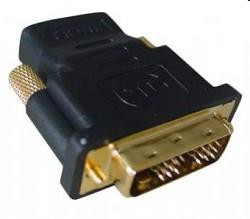 Gembird Переходник HDMI-DVI 19F/25M(мама-папа), золотые разъемы  [A-HDMI-DVI-2]