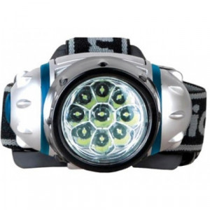 Camelion LED5317-9Mx   (фонарь налобн, металлик,9 ультра ярк LED,4 реж, 3XR03 в компл, пласт, блист)
