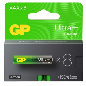 GP 24AUPA21-2CRB8 96/768 Ultra Plus Alkaline 24А AAA (8 шт. в уп-ке)
