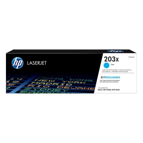 HP CF541X Картридж 203X Cyan {CLJ Pro MFP M254/280/281} (2500 стр)