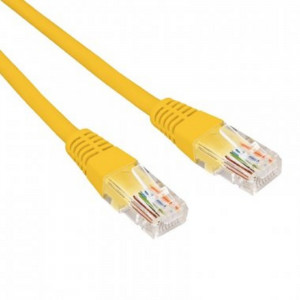 Rexant (02-0295-03) Патч-корд U/UTP, CAT 6, RJ45-RJ45, 26AWG, LSZH, желтый, 0,3м