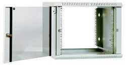 ЦМО! Шкаф телеком. настенный разборный 18U (600х650) дверь стекло (ШРН-Э-18.650) (1 коробка)