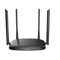 Digma DWR-AC1202 Роутер беспроводной AC1200 10/100/1000BASE-TX черный