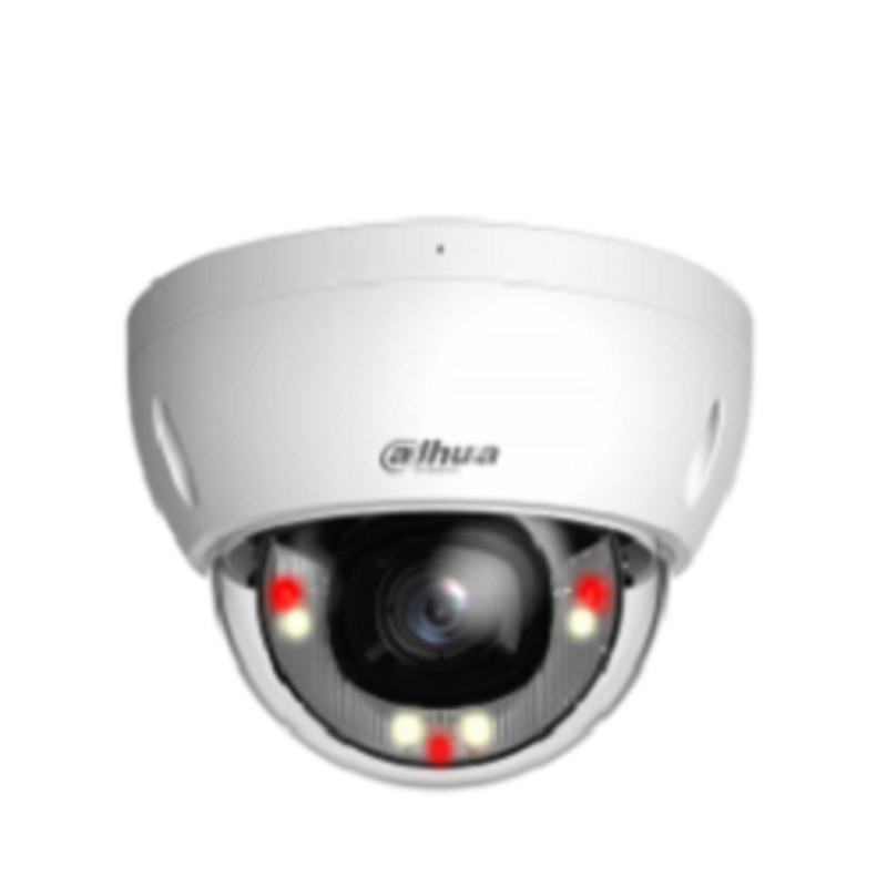 DAHUA DH-IPC-HDBW2849EP-S-IL-0360B Уличная купольная IP-видеокамера SmartDualLight 8Мп, 1/2.7” CMOS, объектив 3.6мм, видеоаналитика, микрофон, ИК 30м, LED 30м, P67, IK10, металл