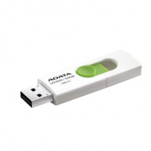 Флеш Диск A-DATA 64GB <AUV320-64G-RWHGN> UV320, USB 3.2, белый/зеленый