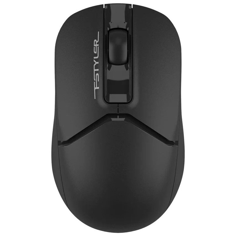 Мышь A4Tech Fstyler FG12 черный оптическая (1200dpi) беспроводная USB (3but)