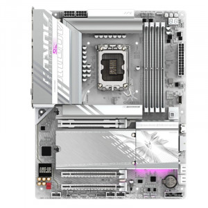Gigabyte X870 AORUS ELITE WIFI7 ICE, Socket AM5, AMD X870, 4xDDR5-5200, HDMI, 3xPCI-Ex16, 4xSATA3(RAID 0/1/10), 4xM.2, 6 Ch Audio, 1x2,5GLan, (4+4)xUSB2.0, (6+2)xUSB3.2, (2+1)xUSB Type-C™, A