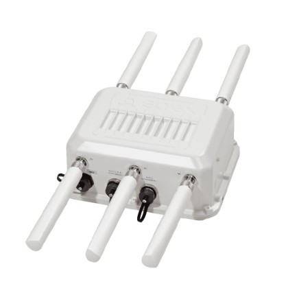 ELTEX WOP-12ac Точка доступа 802.11 ac (5G WiFi), 2.4/5GHz; 3х3 MIMO; 2 порта 10/100/1000 Base-T, 6 разъемов N-типа для подключения внешних антенн, 48 В DC-PoE+