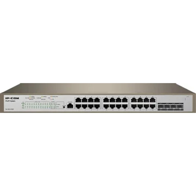 IP-COM PRO-S24-410W Коммутатор управляемый PoE ProFi  24-Ports 10/100/1000 Base-T + 4-Ports 1000 Base-X SFP  / 24-Ports PoE (PoE бюджет 370W)