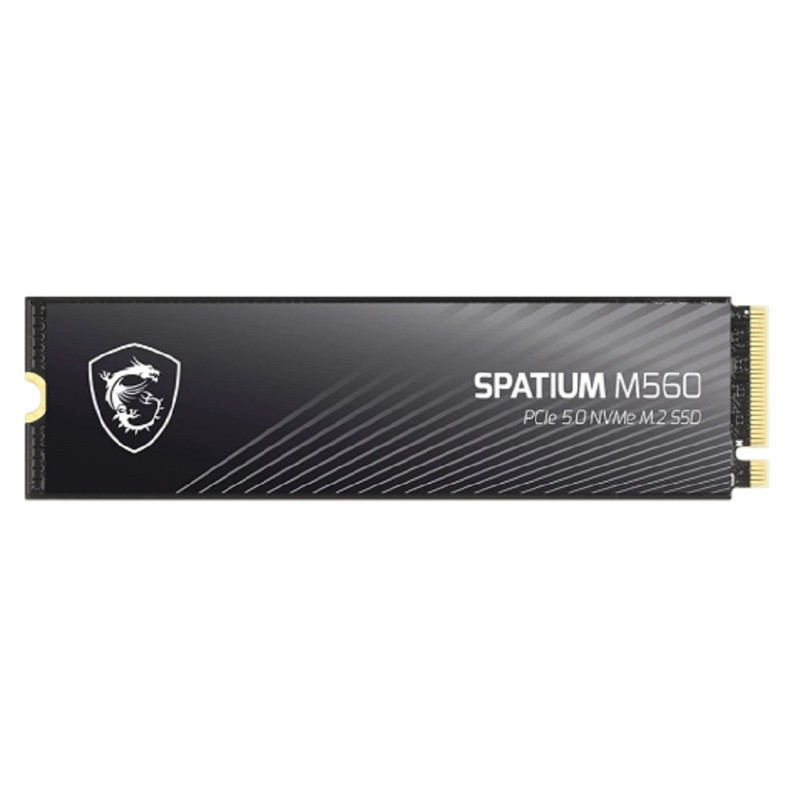 Твердотельный накопитель SSD MSI M.2 2280 2TB SPATIUM M560 Client SSD S78-440Q940-P83, PCIe Gen4x4 with NVMe,  3D TLC, R/ W 4900/ 4400