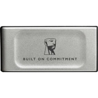 Kingston Portable SSD 500GB External XS2000 BOC,, Type-C, USB 3.2 Gen 2x2, R/W 2000/2000MB/s, IP55, 70x33x14mm, Silver (60 мес)