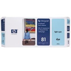 C4954A HP Картридж 81 к DesignJet 5000/5500, light cyan