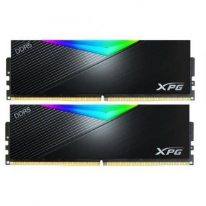 Memory Module ADATA XPG Lancer RGB DDR5 Общий объём памяти 32Гб Module capacity 16Гб Количество 2 6400 МГц Множитель частоты шины 32 1.4 В RGB черный AX5U6400C3232G-DCLARBK