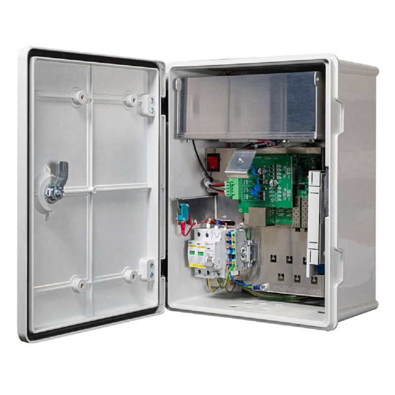 Коммутатор уличный Mastermann MM4GPoE-2SFP-UPS Коммутатор уличный Mastermann MM4GPoE-2SFP-UPS