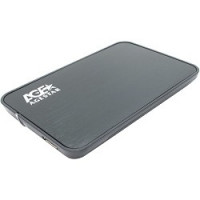 AgeStar 3UB2A8 BLACK USB 3.0 Внешний корпус 2.5" SATA AgeStar 3UB2A8 (BLACK) USB3.0, сталь+пластик, черный, безвинтовая конструкция, крышка из нержавеющей стали [06515]