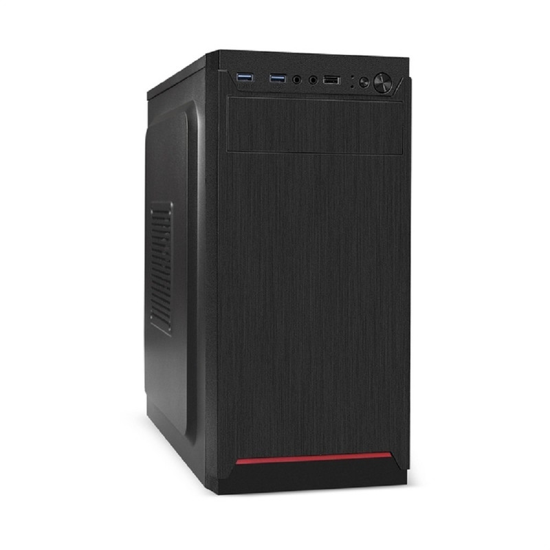 Exegate EX299209RUS Корпус Minitower ExeGate BAA-114U2-UNS500 (mATX, БП UNS500 с вент. 12см, 1*USB+2*USB3.0, аудио, черный)