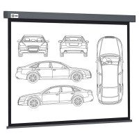 Экран Cactus Wallscreen CS-PSW-168X299-SG,  299х168 см, 16:9,  настенно-потолочный серый
