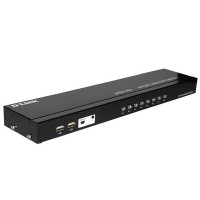 D-Link KVM-440/C2A 8-портовый KVM-переключатель с портами VGA и 4 портами USB