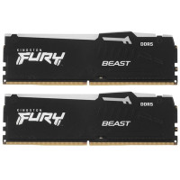 Память оперативная/ Kingston 16GB 6000MT/s DDR5 CL30 DIMM (Kit of 2) FURY Beast RGB EXPO
