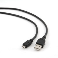 Bion Кабель  USB2.0,  AM/microB 5P, 1.8м, пакет   [Бион][BNCCP-mUSB2-AMBM-6]