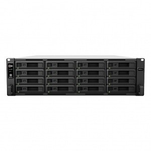Synology (Rack3U) RS4021xs+ 8C2,1Ghz/16Gb (64)/RAID0,1,10,5,6/upto16HP HDDs SATA(3,5'or2,5')upto 40 with 2xRX1217(RP)/2xUSB/4xGE+2x10GE/2xPCIe/iSCSI/2xIPcam(upto90)/2xRPS/no rail/5YW' repl RS4017xs+