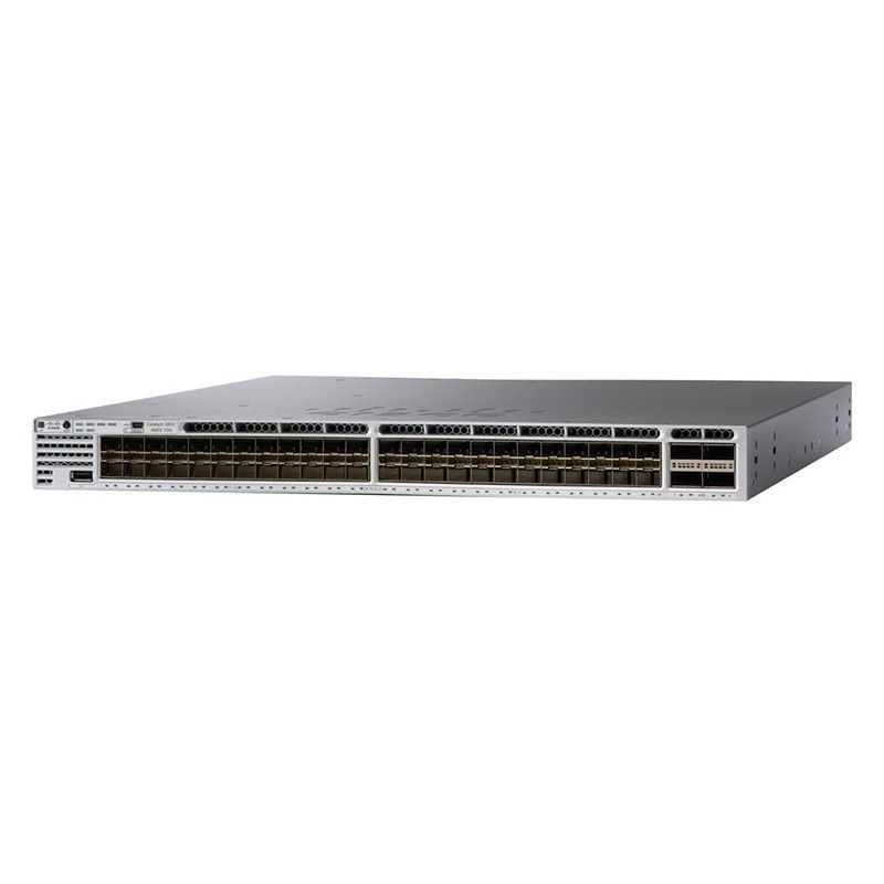 WS-C3850-48XS-S Cisco Catalyst 3850 48 Port 10G Fiber Switch IP Base
