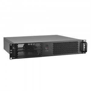 EX264958RUS Exegate Серверный корпус Exegate Pro 2U390-04 <RM 19",  высота 2U, глубина 390, БП 500ADS, USB>