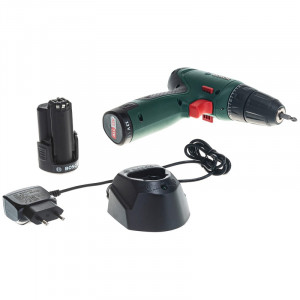 Дрель-шуруповерт Bosch EasyDrill 1200 аккум. патрон:быстрозажимной (кейс в комплекте) (06039D3007)