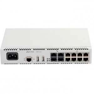 ELTEX ESR-12V Сервисный маршрутизатор 8х Ethernet 10/100/1000 Base-T, 1х RS-232 (RJ-45), 2х USB2.0, 3x FXS, 1x FXO, 2 GB RAM, 220V AC