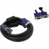 Aopen/Qust (ACG341AD-3M) Кабель монитор-SVGA card (15M-15M) 3м 2 фильтра [6938510840936]