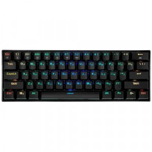 Redragon Клавиатура Draconic { RU,RGB, bluetooth 5.0, Black} [77696]