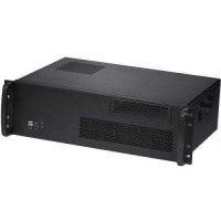 Procase Корпус 3U rear/front-access server case, черный, без блока питания, глубина 300мм, MB 12"x9.6" [RU330-B-0]