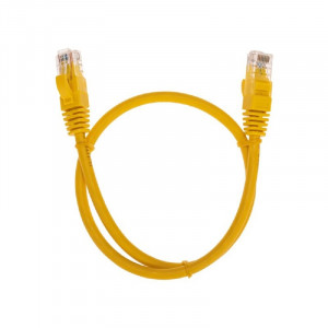 Rexant (02-0295-05) Патч-корд U/UTP, CAT 6, RJ45-RJ45, 26AWG, LSZH, желтый, 0,5м
