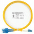 Cabeus FOP(d)-9-LC-SC-1,5m Шнур оптический duplex LC-SC 9/125 sm 1,5м LSZH