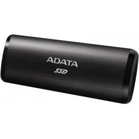 Твердотельный диск 256GB A-DATA SE760, External, USB 3.2 Type-C, [R/W -1000/- MB/s] 3D-NAND, черный