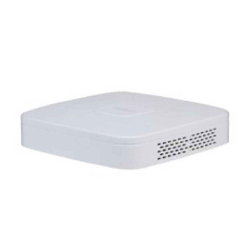 DAHUA DHI-NVR2104-I2 4-канальный IP-видеорегистратор 4K и H.265+, видеоаналитика, входящий поток до 80Мбит/с, 1 SATA III до 10Тбайт