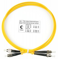 Cabeus FOP(d)-9-FC-ST-1,5m Шнур оптический duplex FC-ST 9/125 sm 1,5м LSZH