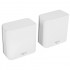Роутер ASUS BD4(W-2-PK) 2 access point /802.11b/g/n/ac/ax/be, 688 + 2882Mbps, 2,4 + 5 gGz, white