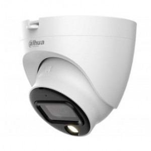 DAHUA DH-HAC-HDW1239TLQP-A-LED-0280B-S2 Уличная турельная HDCVI-видеокамера Full-color Starlight 2Мп, 1/2.8” CMOS, объектив 2.8мм, LED 20м, IP67, корпус: металл, пластик, быстрый монтаж