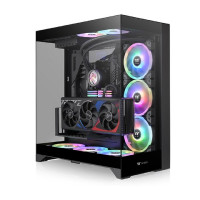 Корпус Thermaltake CTE E550 TG черный без БП ATX 3x140mm 2xUSB3.0 audio bott PSU